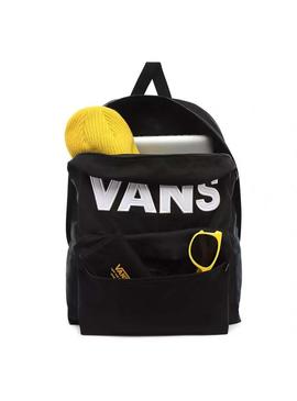 Mochila Vans Old Skool preta para menino e menina