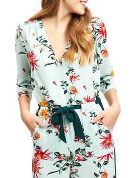 Jumpsuit Vila Viflourisa Iliane Verde