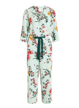 Jumpsuit Vila Viflourisa Iliane Verde