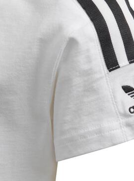 T-Shirt Adidas New Icon Branco Para Menino e Menina