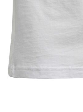 T-Shirt Adidas New Icon Branco Para Menino e Menina