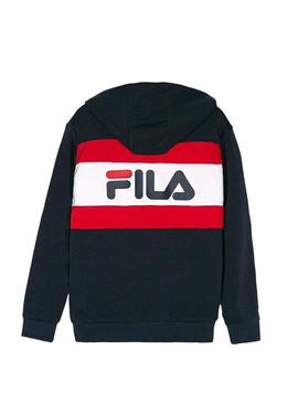 Sweat Fila Ellanah Azul Marinho Para Meninos