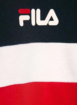 Sweat Fila Ellanah Azul Marinho Para Meninos