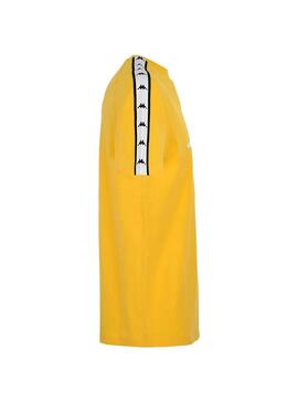 T-Shirt Kappa Tait Amarelo para Homens