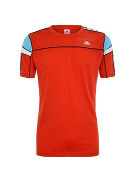 T-Shirt Kappa Arar Vermelho para homens