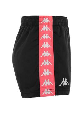 Short Kappa Tread Black para mulher