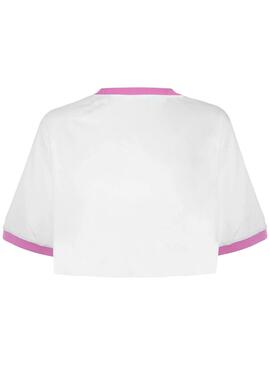 T-Shirt Kappa Crystal White para Mulheres