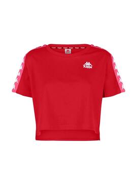 T-Shirt Kappa Help Fragola Vermelho Para mulher