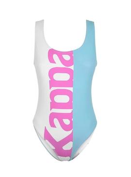 Swimsuit  Kappa Cady White para Mulhere