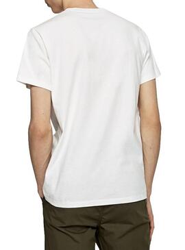 T-Shirt Pepe Jeans Jay Branco Homem