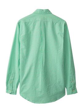 Camisa Polo Ralph Lauren Vichy Verde para homens