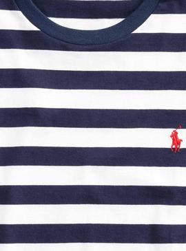 T-Shirt Polo Ralph Lauren French Azul Homem 