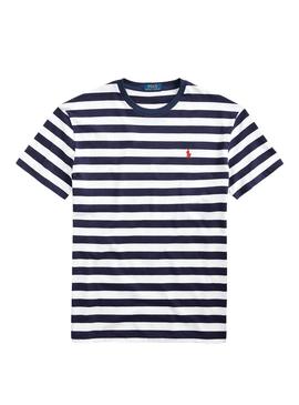 T-Shirt Polo Ralph Lauren French Azul Homem 