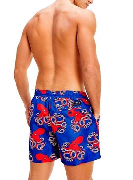 Swimsuit  Tommy Hilfiger Octopus Azul para Homens