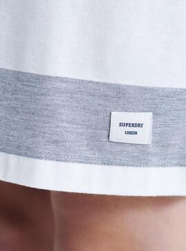 Vestido Superdry Darcy Striped Grey Mulheres