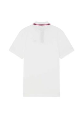 Polo Hackett Contrast Branco para Homem