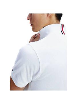 Polo Tommy Hilfiger Icon branco para homem