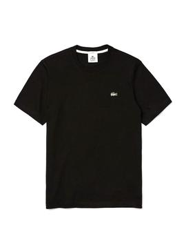 T-Shirt Lacoste Live Unisex Preto 