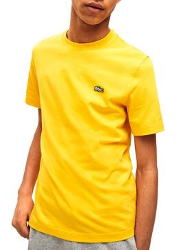 T-Shirt Lacoste Live Amarelo Unisex