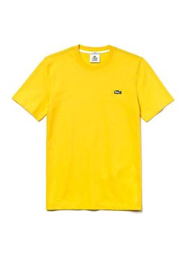 T-Shirt Lacoste Live Amarelo Unisex