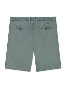 Bermuda Hackett Dye Verde para homens