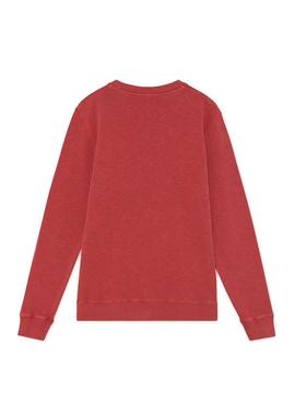 Sweat Hackett Basic Vermelho para Homem