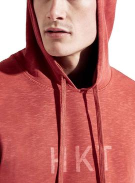 Sweat Hackett Hoody Vermelho para Homem