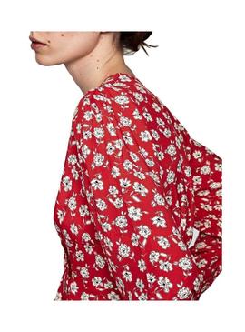 Blusa Pepe Jeans Mila Vermelho Mulheres