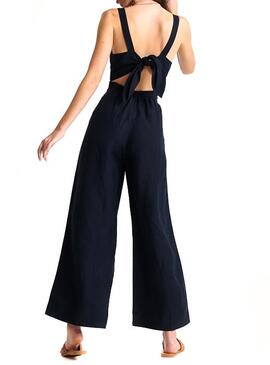 Jumpsuit Superdry Eden Linwn Azul Mulheres