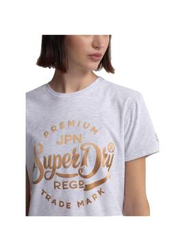 Vestido Superdry Core Bege para Mulher