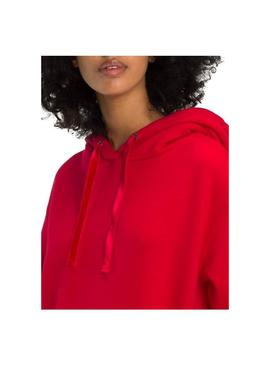 Sweat Tommy Jeans Slit Vermelho