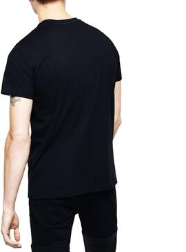 T-Shirt Diesel Diego Black para mulher e homem