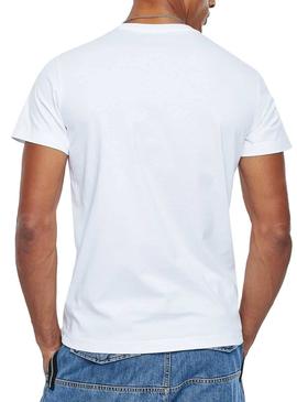 T-Shirt Diesel Industry Branca para homem