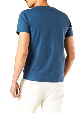 T-Shirt Dockers Graphic Blue para homem