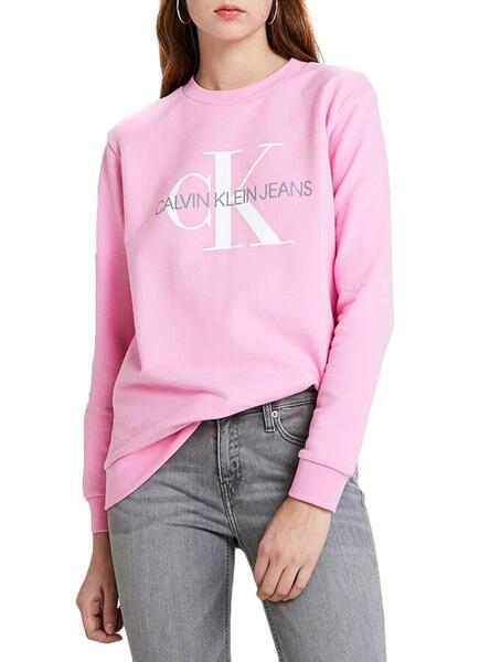 Calvin Klein Jeans MICRO MONOGRAM TOP Rosa - Entrega gratuita