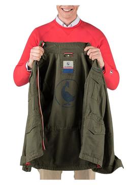 Parka El Ganso Field Verde para homem