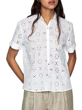 Camisa Pepe Jeans Coco Branco Mulher