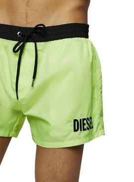 Swimsuit Diesel Sandy Verde para homens