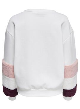 Sweatshirt Only Saga White