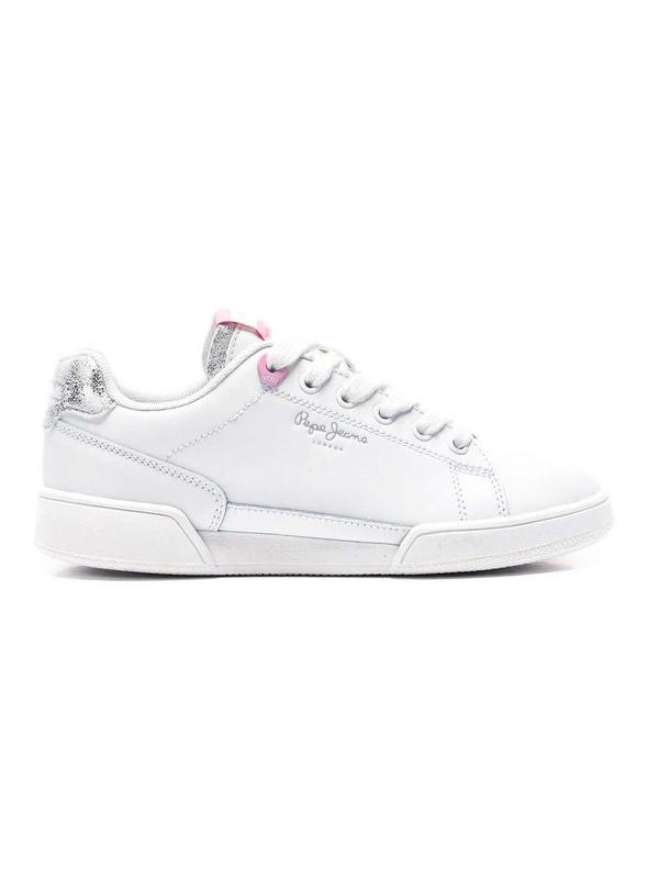 Pepe jeans LONDON BASIC G Branco / Rosa - Sapatos Sapatilhas Crianca 38,99 €