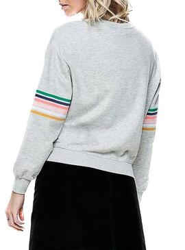 Sweat Only Daisy Cinzenta Mulher