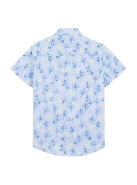 Camisa Mayoral Palm Azul para Menino