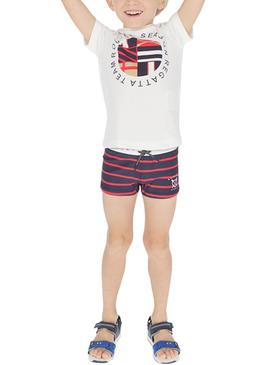 Swimsuit Mayoral Hibiscus Vermelho para Menino