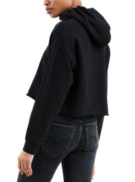 Sweat Levis Graphic Cut Holiday Negra Mulher