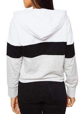 Sweat Only Dorit Block Cinza Para Mulher