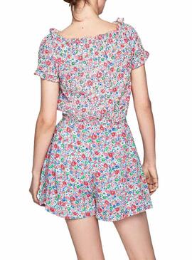 Short Pepe Jeans Paulina Floral Mulher