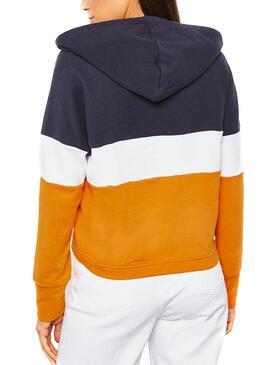 Sweat Only Dorit Block Amarelo para Mulher