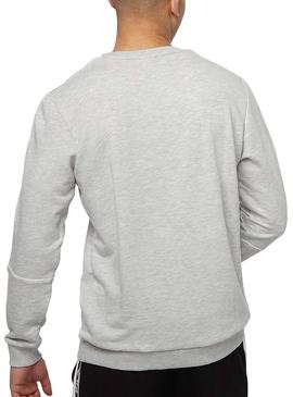 Sweat Fila Teom Cinza Para Homens