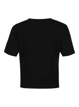 T-Shirt Calvin Klein Jeans Love Black para mulheres