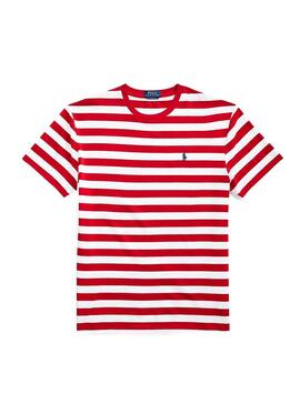 T-Shirt Polo Ralph Lauren Listra Vermelho Para Homem